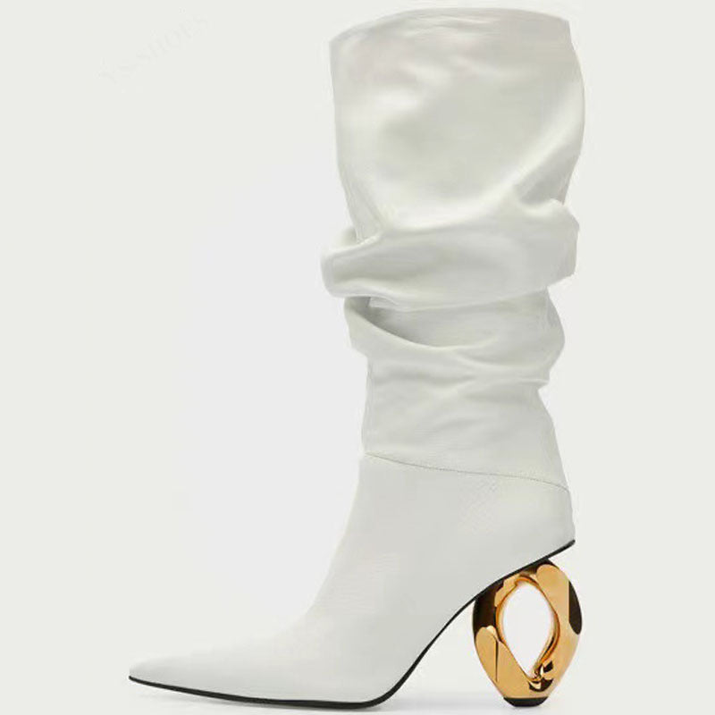 Sexy Stiefel mit mittelhohem Absatz