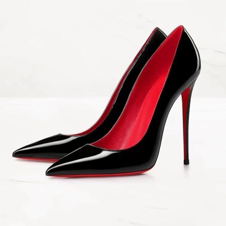 Damen High Heels mit Stilettoabsatz, 12 cm, weiche Sohle