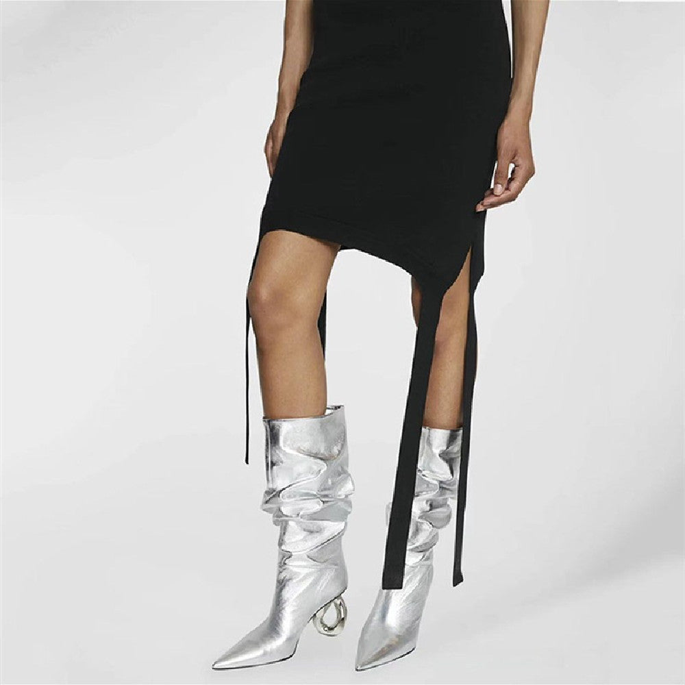 Sexy Stiefel mit mittelhohem Absatz