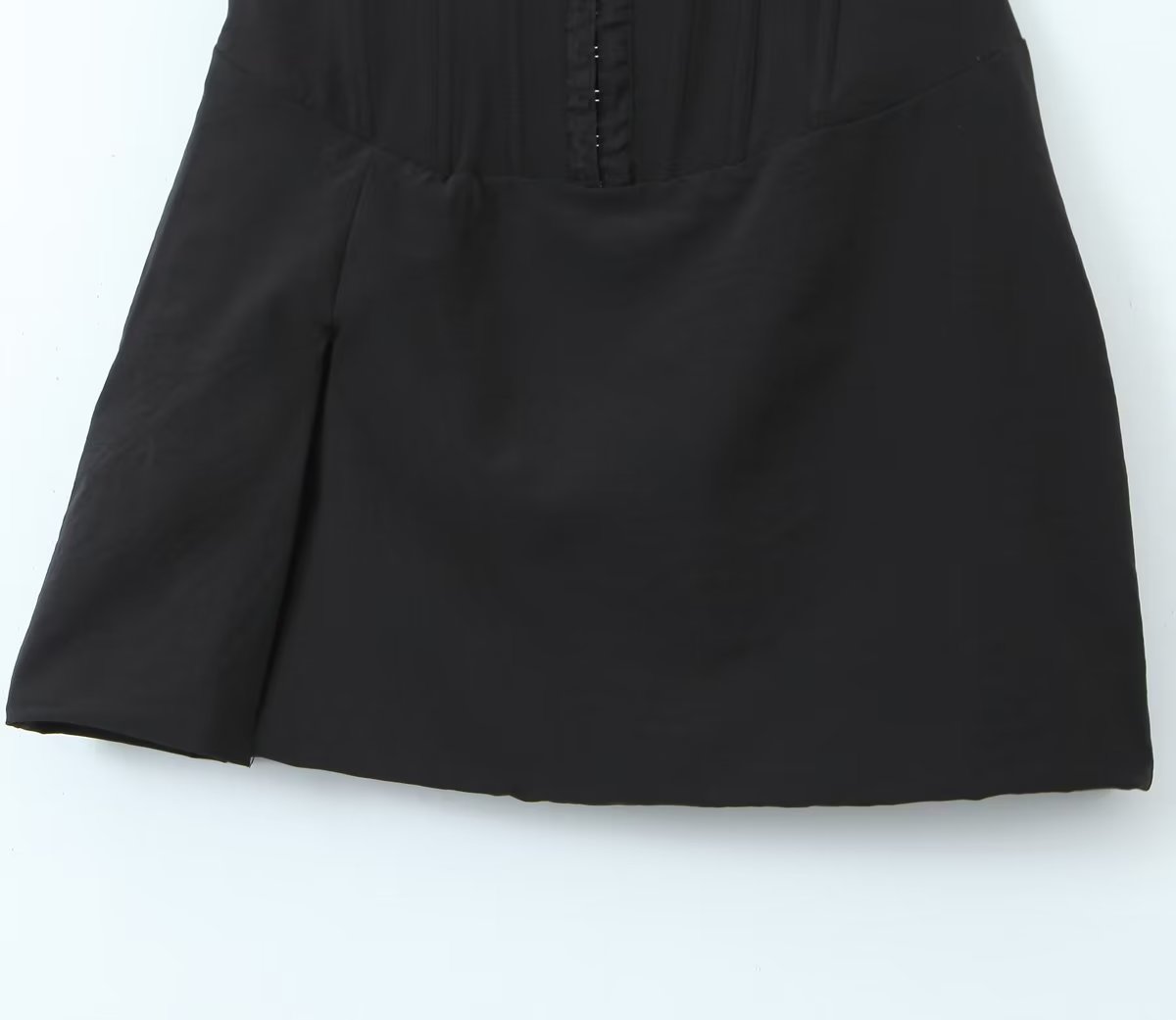 Women Wear Sexy Sexy Slim Fit Backless Split Black Camisole Dress Small Dress