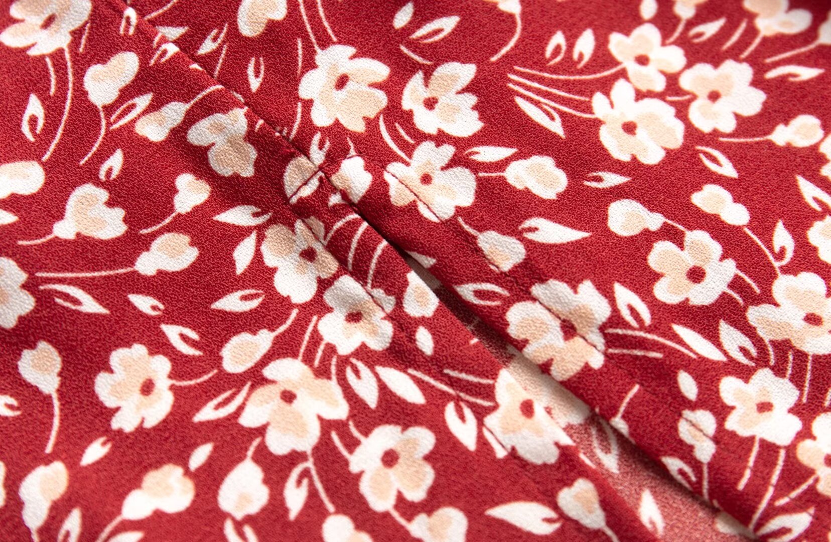French Holiday Red Bottom Floral Round Neck Tight Waist Split Dress Summer Sexy Backless Midi Dress