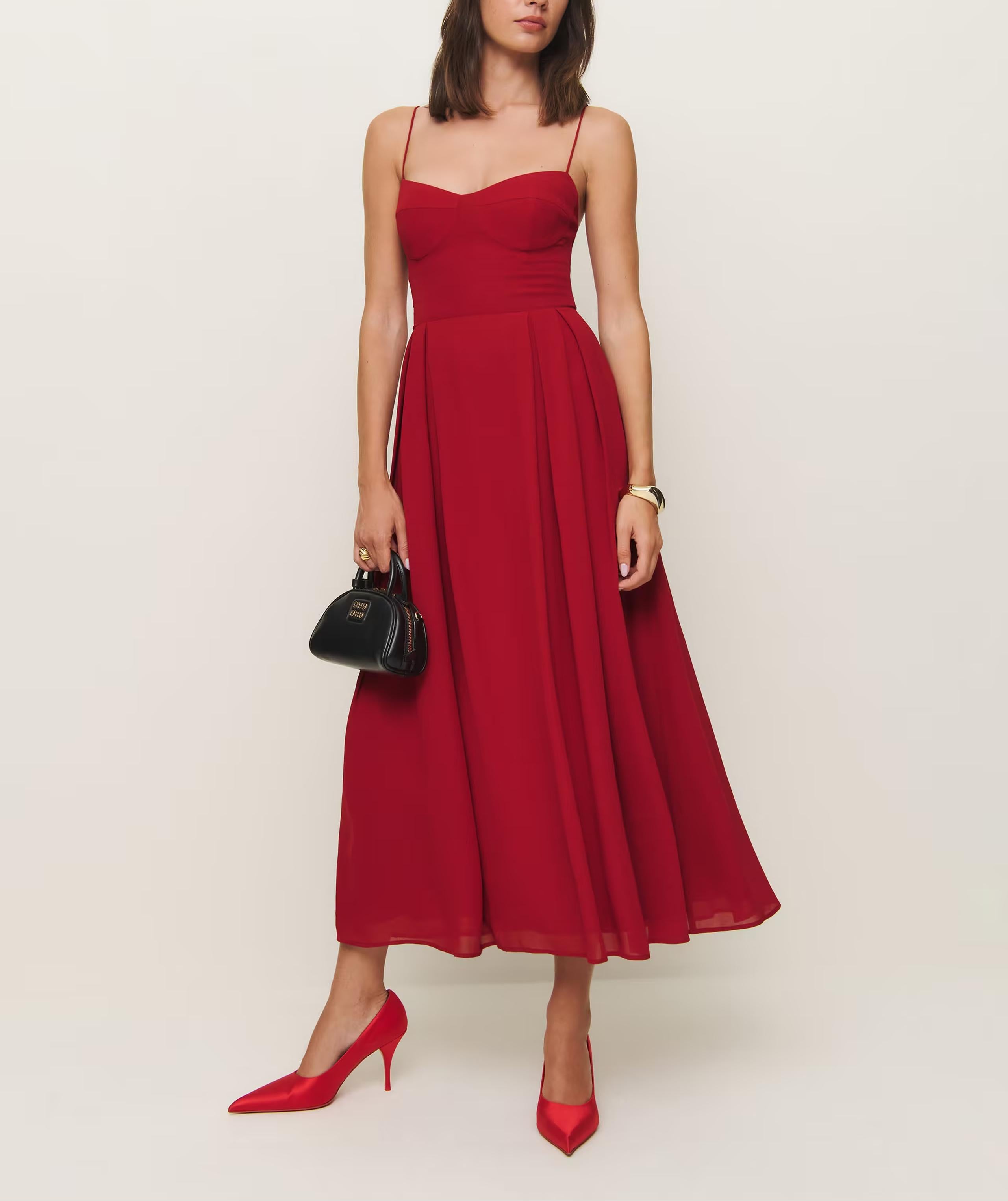 Women Clothing Low Cut V neck Sexy Elegant Maxi Dress