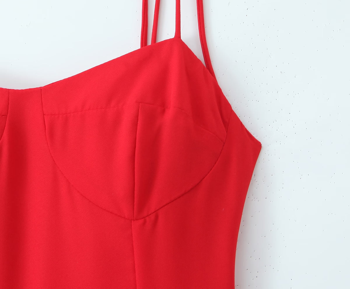 Women Clothing Low Cut V neck Sexy Elegant Maxi Dress
