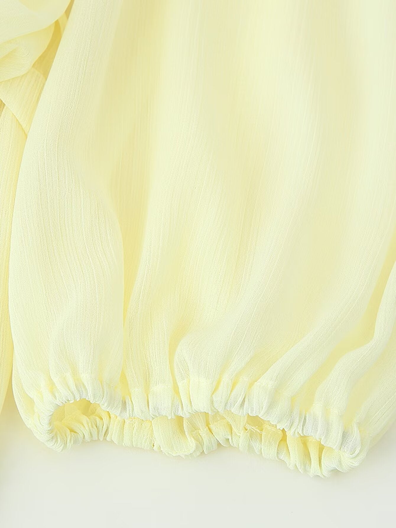 Summer Women Clothing Pleated round Neck Slimming Long Sleeves Women Maxi Dress
