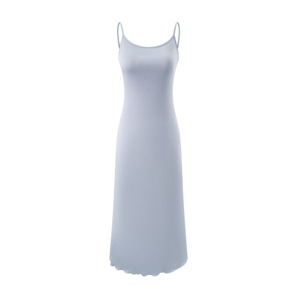Summer Casual Sexy Micro Stretch Long Sleeve Waist Slimming Figure Dress