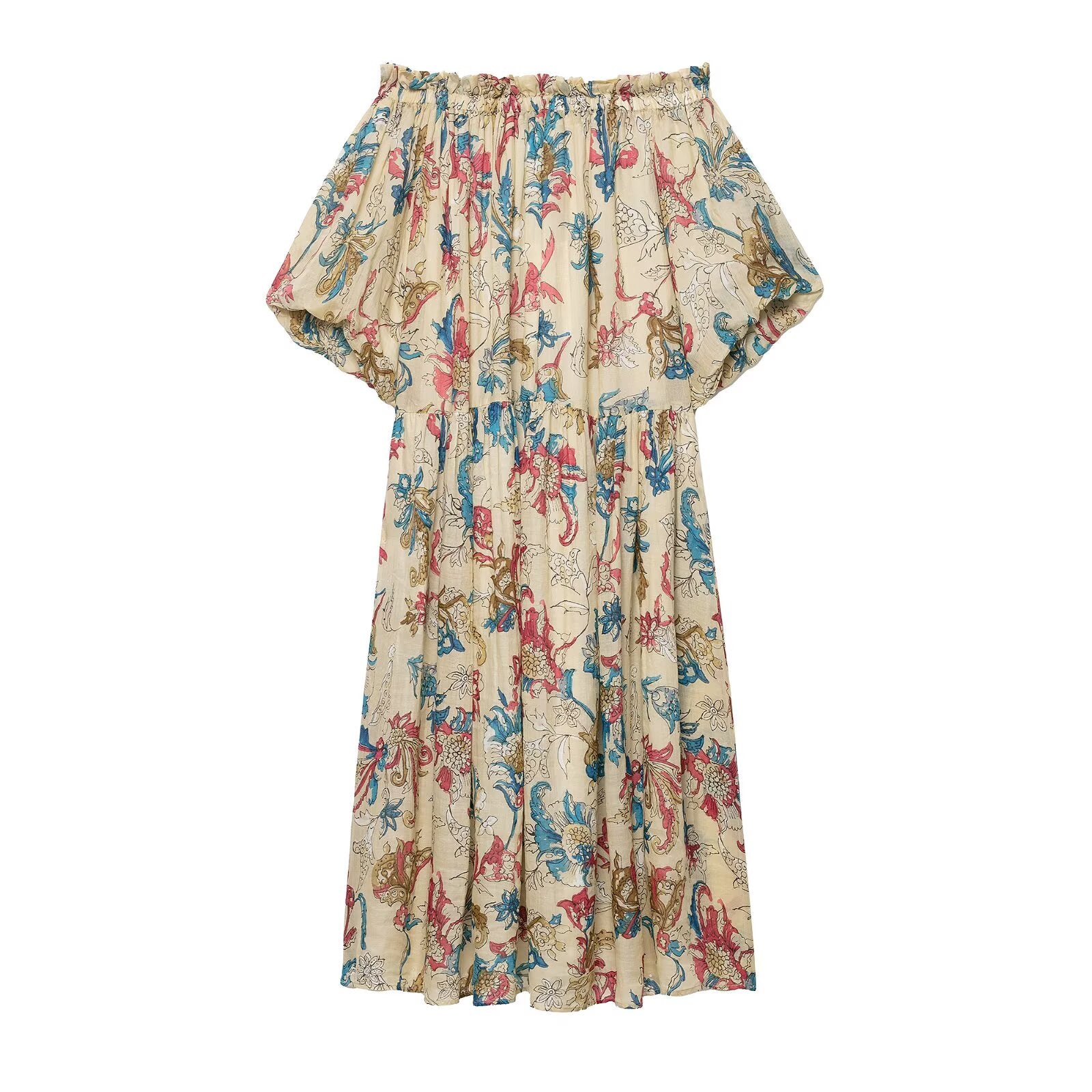 Printing Dress Design Spring Women Clothing