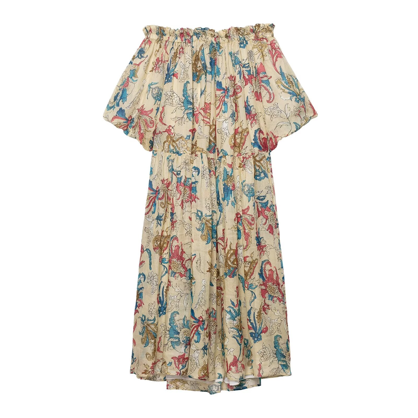 Printing Dress Design Spring Women Clothing