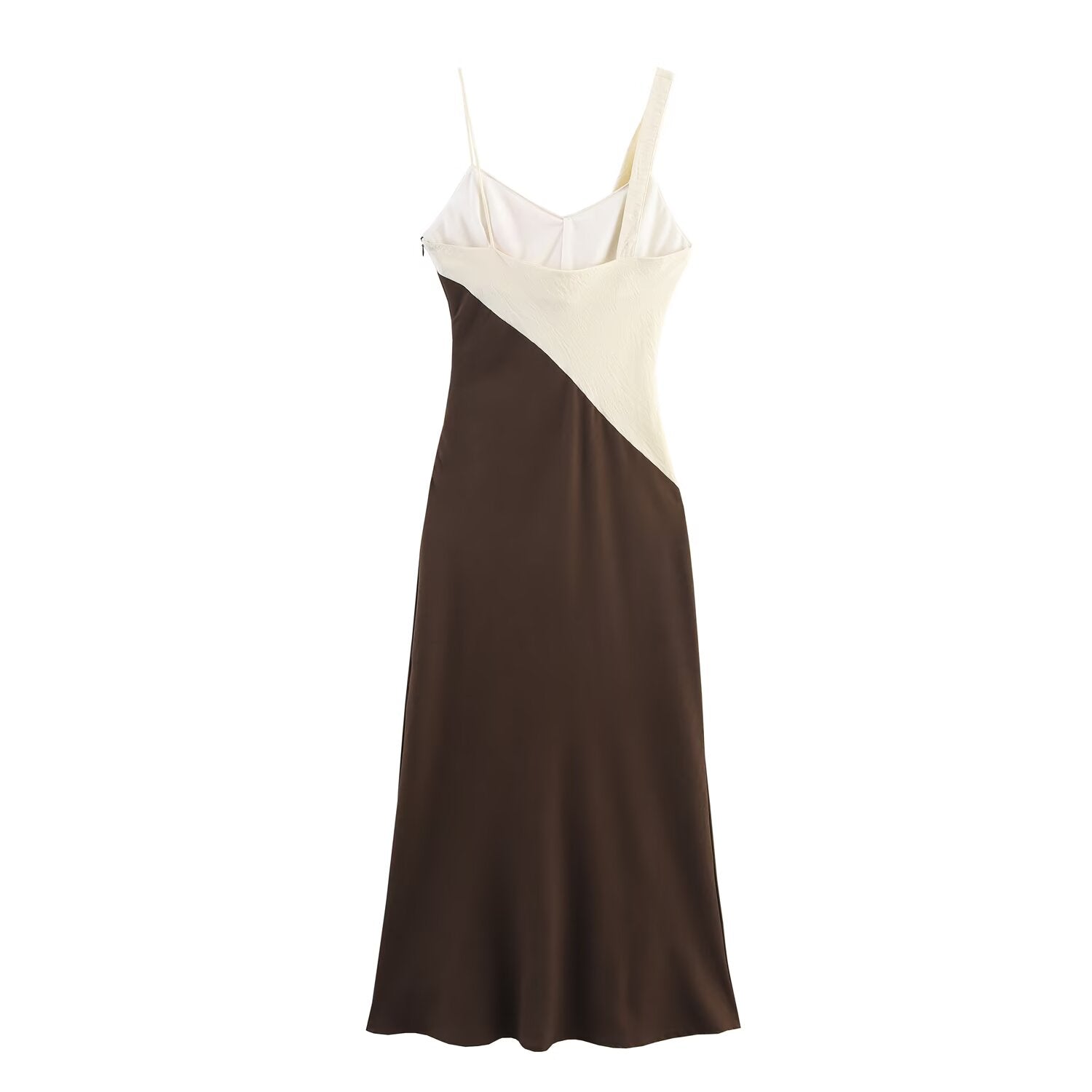 Women Clothing Stitching Midi Dress
