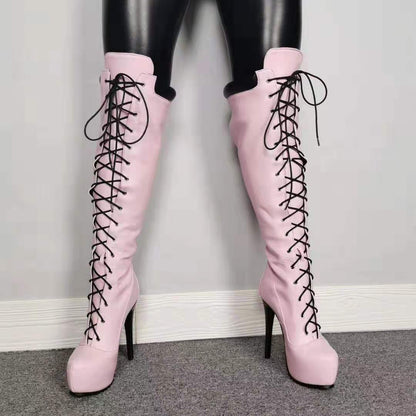 Botas casuales dulces de moda para mujer
