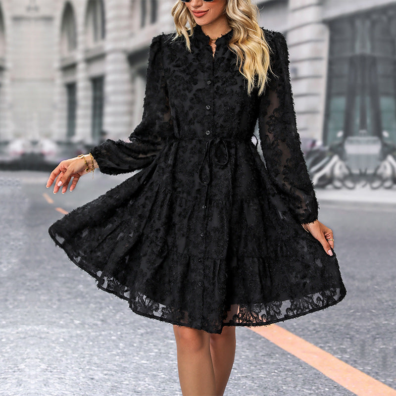 Autumn Long Sleeve Women Clothing Dress