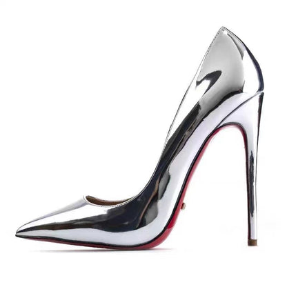Damen High Heels mit Stilettoabsatz, 12 cm, weiche Sohle
