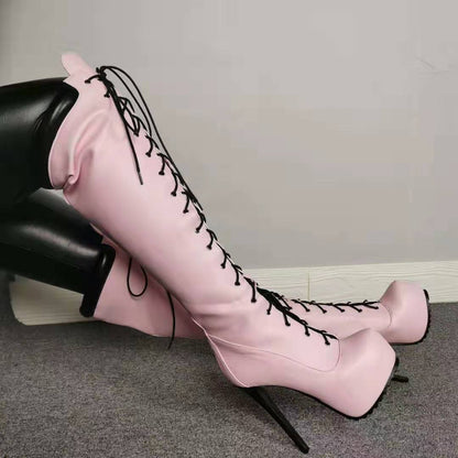 Botas casuales dulces de moda para mujer